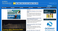Desktop Screenshot of marinetechnologynews.com